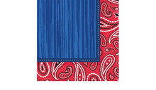 Load image into Gallery viewer, Bandana and Blue Jeans Tableware Pattern
