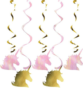 Unicorn Sparkle Dizzy Danglers - 5ct.