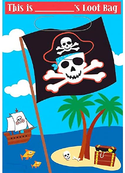 Pirate Party Loot Bags