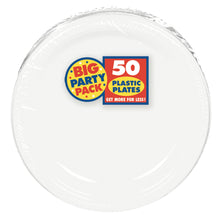 Load image into Gallery viewer, Party Pack Plastic Dessert Plates 50ct
