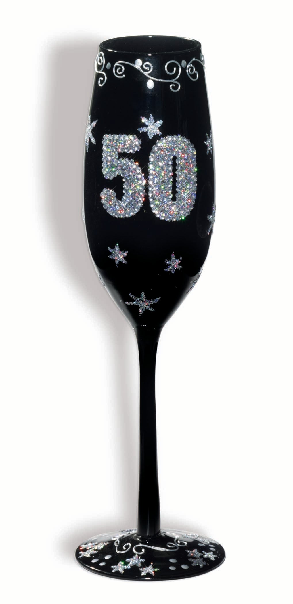 50th Champagne Flute