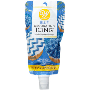 Icing Pouch with Tips, 8 oz.