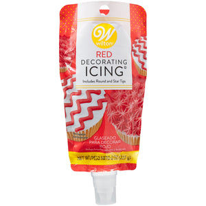 Icing Pouch with Tips, 8 oz.
