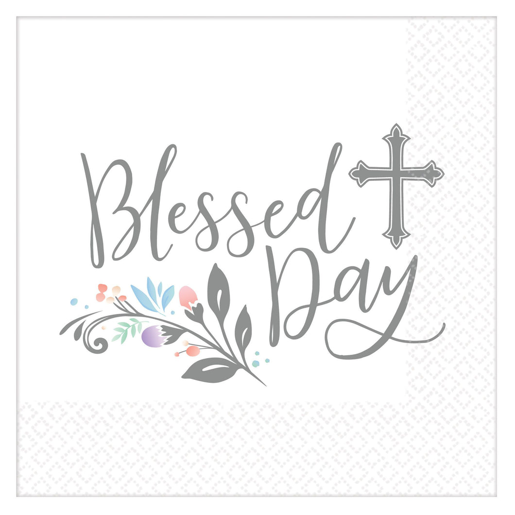 Blessed Day Luncheon Napkins