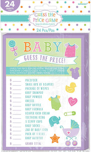 "Guess the Price" Baby Game