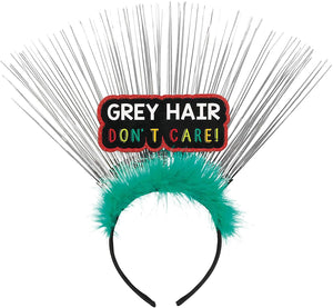 "Grey Hair Don't Care" Headband