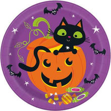 Load image into Gallery viewer, Cat &amp; Pumpkin Tableware Pattern
