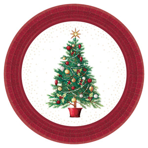 Oh Christmas Tree Round Plates, 9"