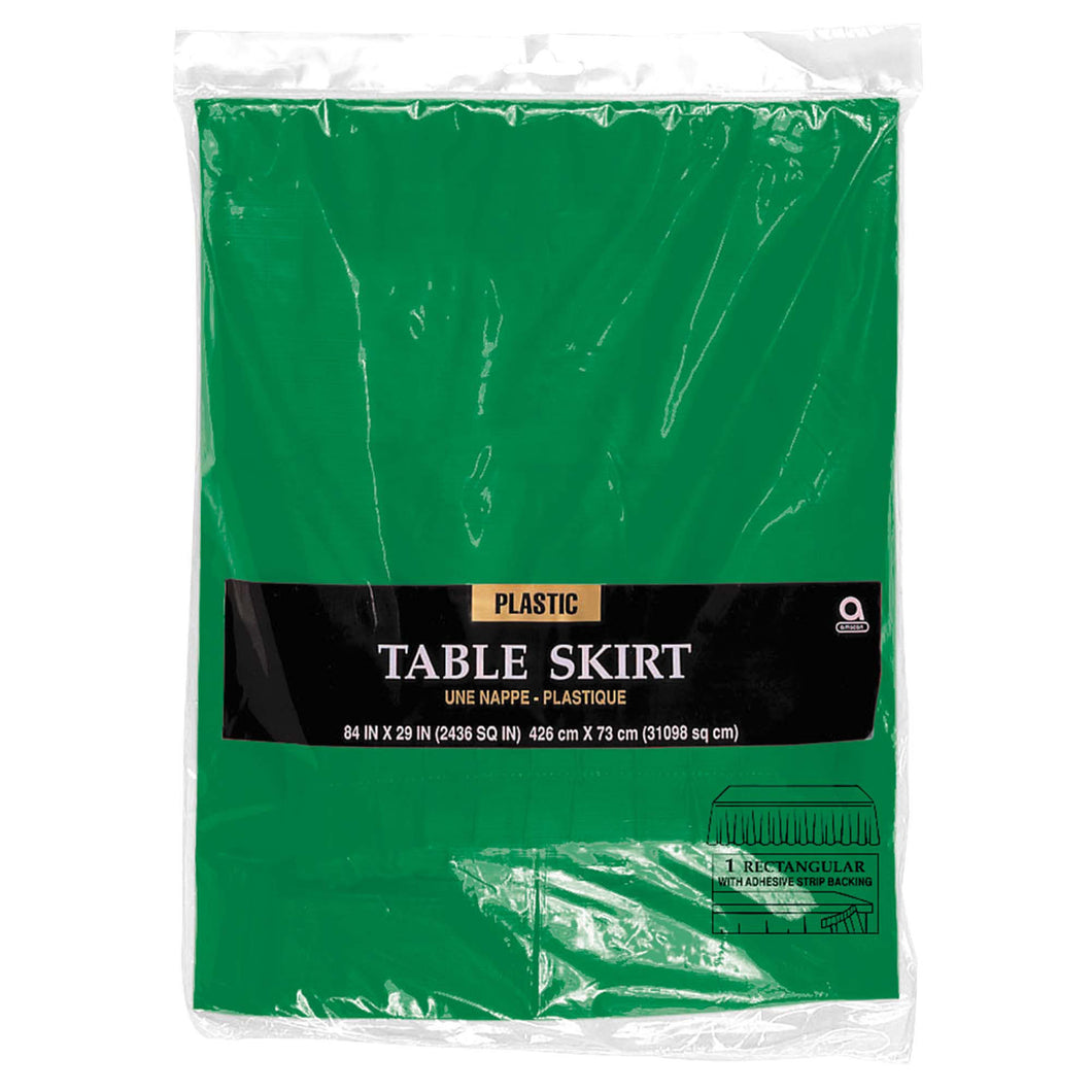 Plastic Table Skirt