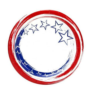 Premium Heavy Weight Stars and Stripes Tableware