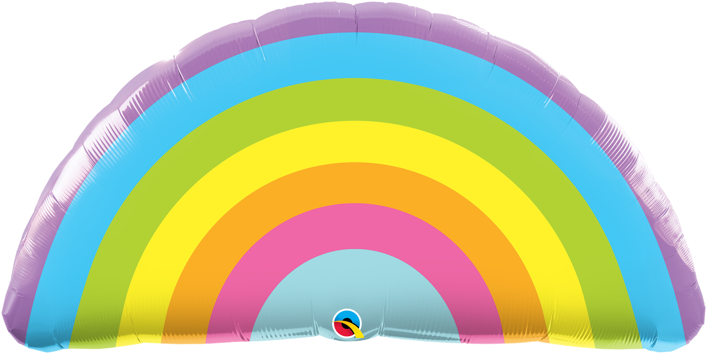 Supershape Radiant Rainbow Balloon