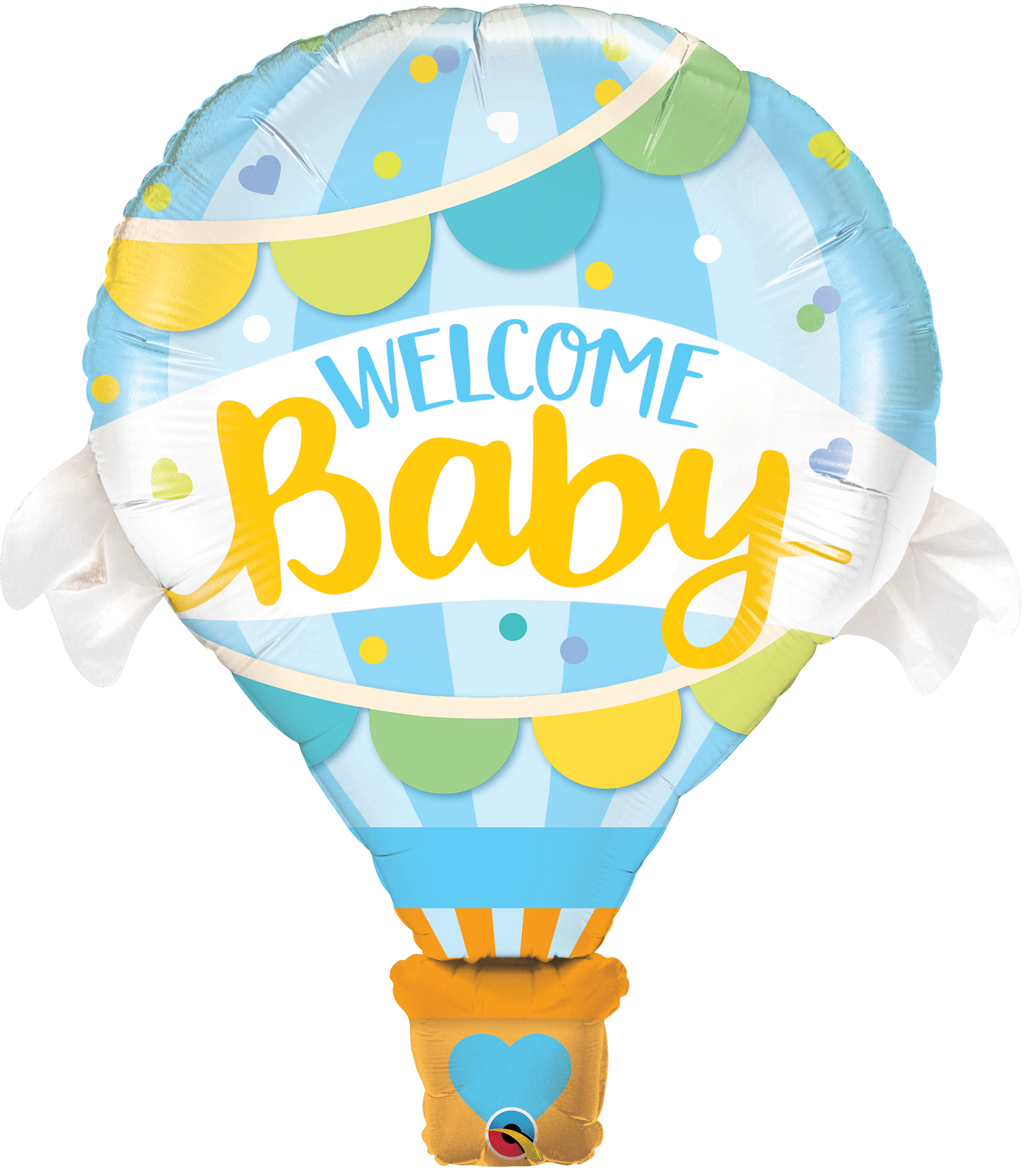 Supershape Blue Welcome Baby Balloon