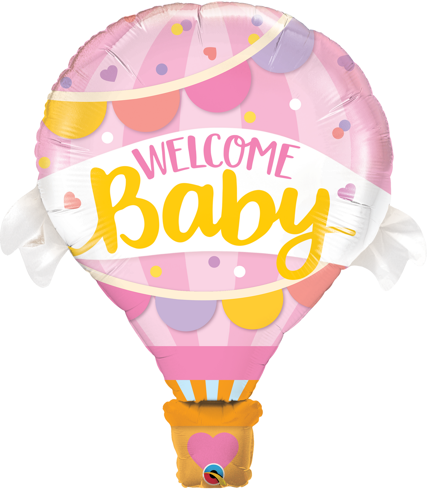 Supershape Pink Welcome Baby Balloon