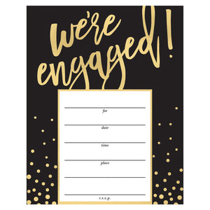 "We're Engaged" Invitations