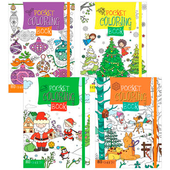 Christmas Coloring Book Pocket