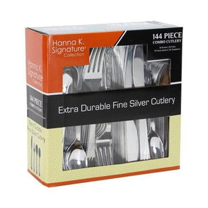 Boxed High Count Silver Cutlery