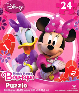 Minnie Mouse and Daisy Bow-tique 24 Piece Puzzle