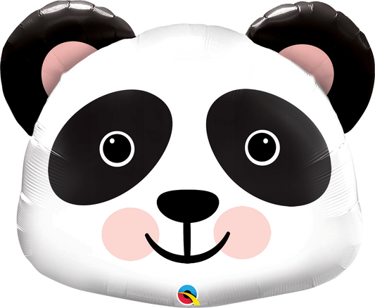 Supershape Panda Head Balloon