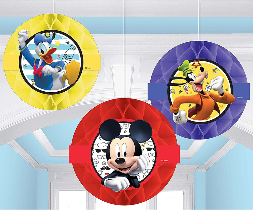 Mickey Mouse and the Roadster Racers Honeycomb Decorations
