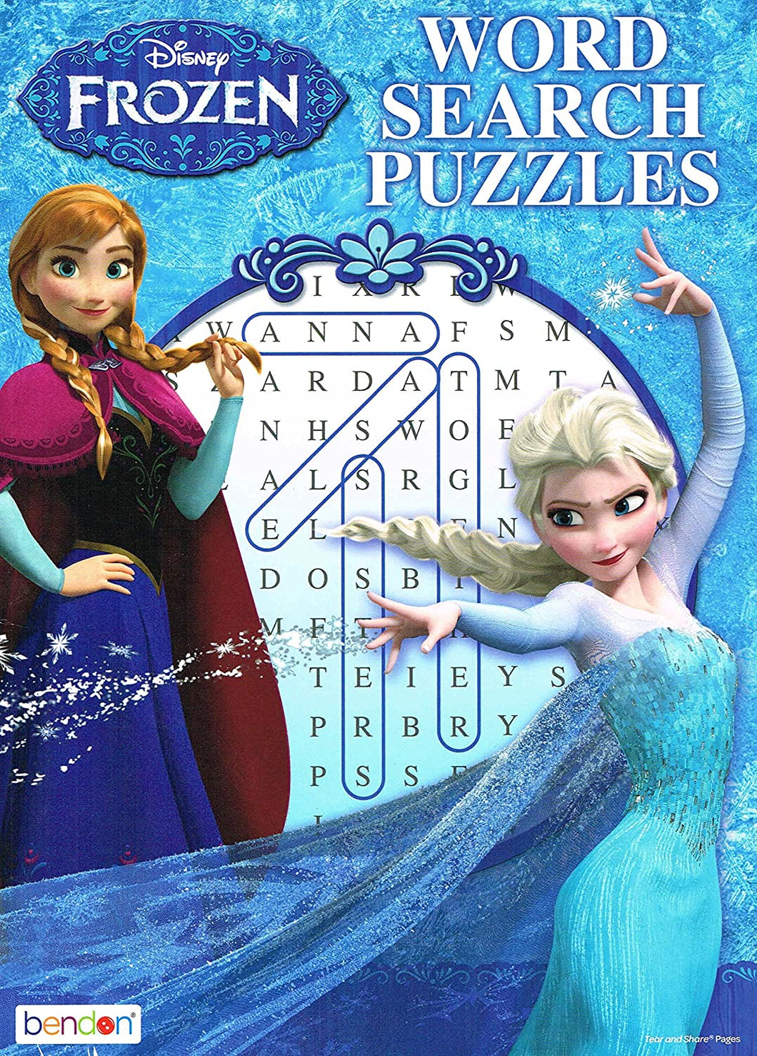 Frozen Word Search Puzzle Book