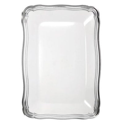 Aristocrat Silver Rectangle Serving Tray