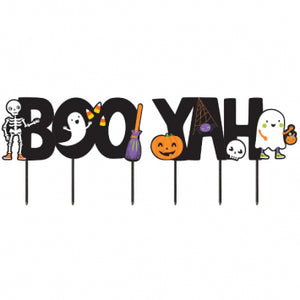 Halloween Boo-Yah! Yard Signs