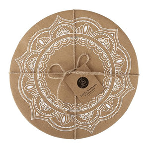 Mandala Cardboard Serving Trays, 6pcs