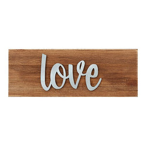 Tabletop Plaque - "Love"