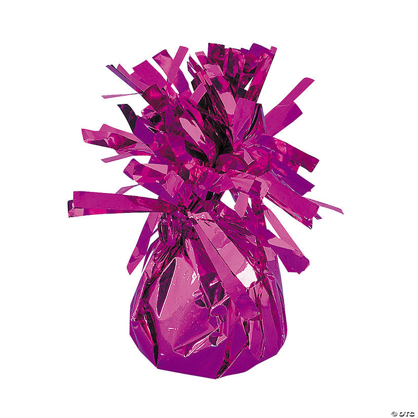 Foil Balloon Weight - Hot Pink