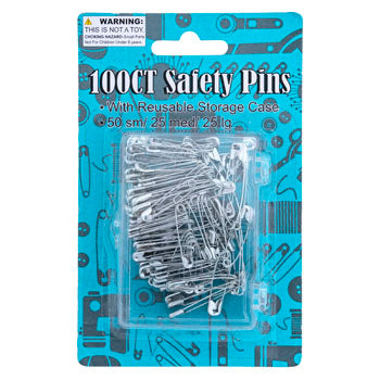 Safety Pins, 100 ct.