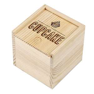 "Hey Cupcake"  Small Sweets Wood Box