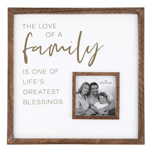 12x12 Photo Frame - Inspirational - Love of Family