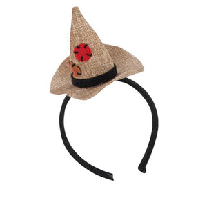 Mini Scarecrow Hat Headband