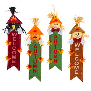 Scarecrow Welcome Banner