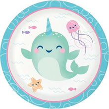Load image into Gallery viewer, Narwhal Party Tableware
