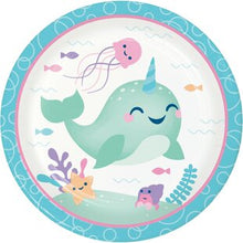 Load image into Gallery viewer, Narwhal Party Tableware
