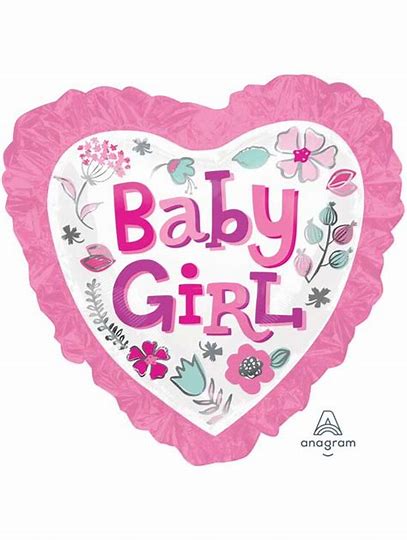 Baby Girl Heart Supershape