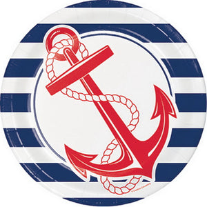 Nautical Anchor Tableware Pattern