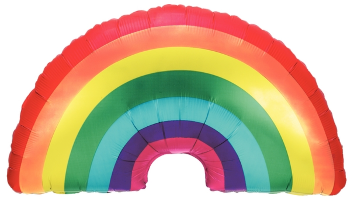 Supershape Rainbow Balloon