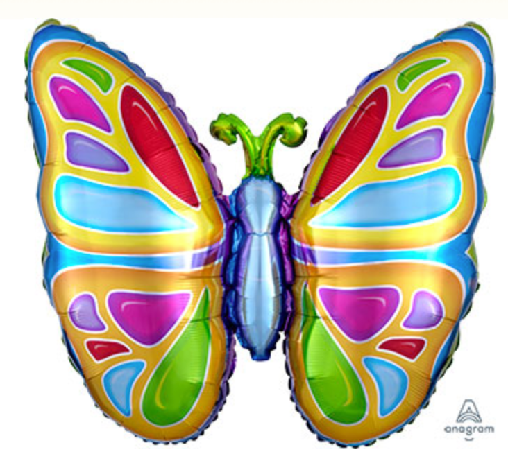 Supershape Butterfly Mylar