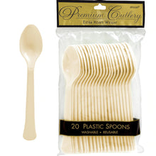 Load image into Gallery viewer, Premium Plastic Spoons 20ct
