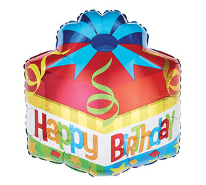 18" Birthday Gift Balloon
