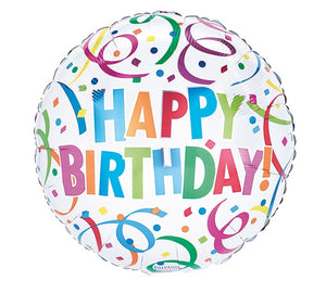 18" Birthday Bash Balloon