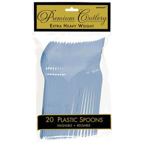 Premium Plastic Spoons 20ct