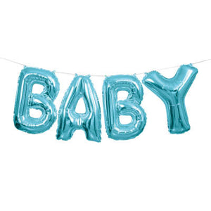 Air-Filled Banner: "Baby" Blue