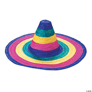Child's Rainbow Colored Sombreros