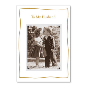 "To My Husband" Anniversary Card
