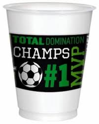 Plastic Soccer Cups