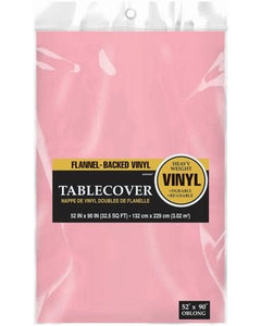 Flannel-Backed Vinyl Tablecloth