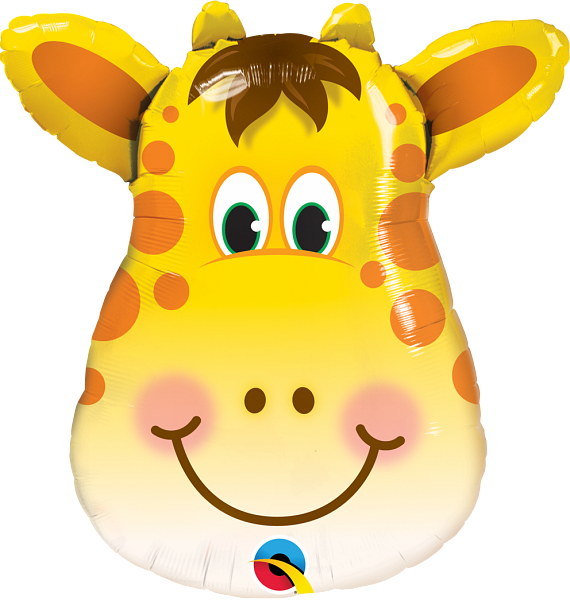 Supershape Giraffe Head Balloon